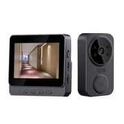 Campanello citofono visivo wireless 2.4G Schermo IPS da 4,3 pollici con visione notturna del monitor della fotocamera, M12