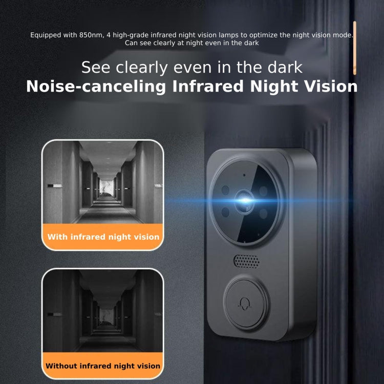 Campanello citofono visivo wireless 4,3" con visione notturna