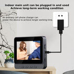 Campanello citofono visivo wireless 4,3" con visione notturna