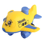 Giocattolo per bambini Pressa Cartoon Inertia Car Baby Giocattolo educativo per auto Regalo, Aircraft Purple, Aircraft Yellow, Aircraft Orange, Ship Purple, Ship Yellow, Ship Orange