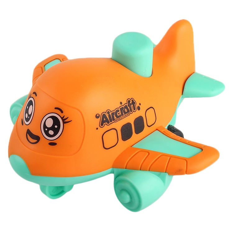 Giocattolo per bambini Pressa Cartoon Inertia Car Baby Giocattolo educativo per auto Regalo, Aircraft Purple, Aircraft Yellow, Aircraft Orange, Ship Purple, Ship Yellow, Ship Orange