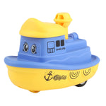 Giocattolo per bambini Pressa Cartoon Inertia Car Baby Giocattolo educativo per auto Regalo, Aircraft Purple, Aircraft Yellow, Aircraft Orange, Ship Purple, Ship Yellow, Ship Orange