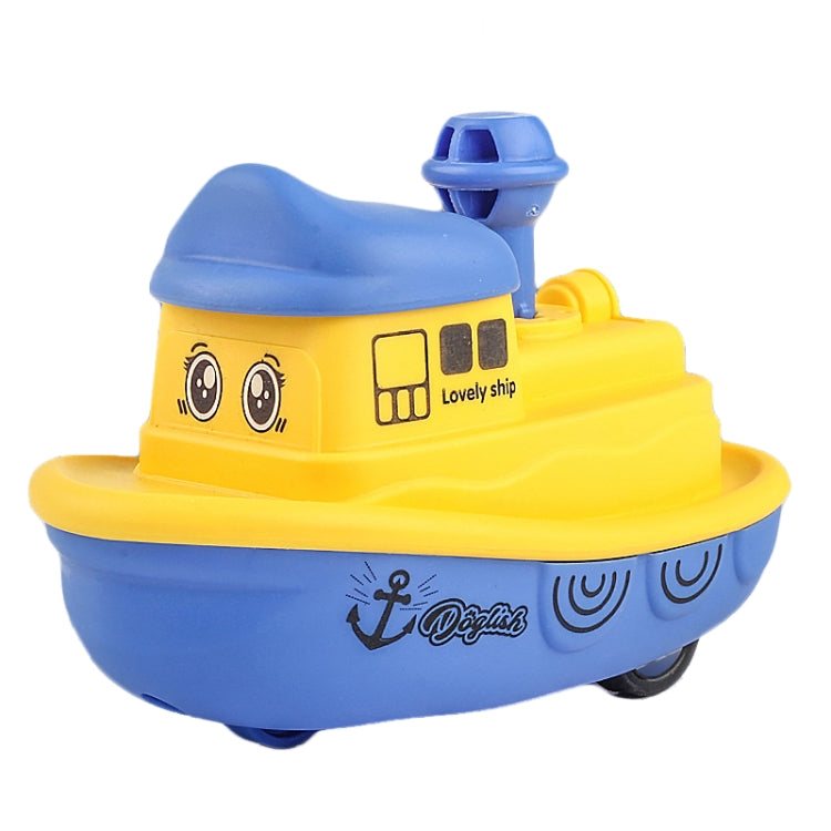Giocattolo per bambini Pressa Cartoon Inertia Car Baby Giocattolo educativo per auto Regalo, Aircraft Purple, Aircraft Yellow, Aircraft Orange, Ship Purple, Ship Yellow, Ship Orange