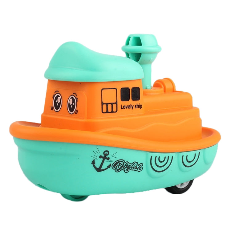 Giocattolo per bambini Pressa Cartoon Inertia Car Baby Giocattolo educativo per auto Regalo, Aircraft Purple, Aircraft Yellow, Aircraft Orange, Ship Purple, Ship Yellow, Ship Orange