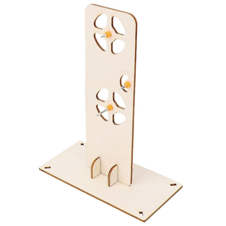 Attrezzatura Esperimento di fisica a tripla azione Kit materiale di trasmissione a velocità variabile Puzzle per bambini, Gear Triple Action