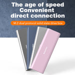 Blueendless M2815SN Box esterno SSD M.2 USB Type-C 3.1