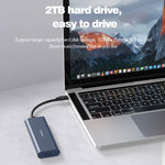 Blueendless M2815SN Box esterno SSD M.2 USB Type-C 3.1