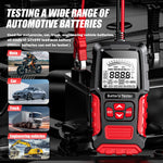 Tester di capacità di tensione della batteria per motociclette FOXSUR, Red