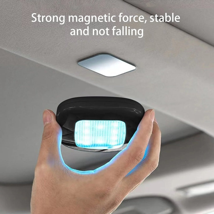 Luce LED per lettura magnetica sul tetto con ricarica USB per auto