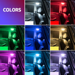 Luce LED per lettura magnetica sul tetto con ricarica USB per auto