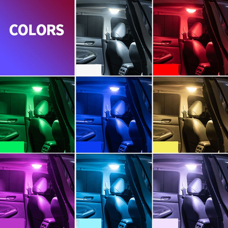 Luce LED per lettura magnetica sul tetto con ricarica USB per auto