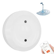 Rilevatore di perdite d'acqua Zigbee WiFi Sensore di allarme per acqua Supporto app Tuya / Google Assistant / Aleax / Yandex Alice, Zigbee WiFi
