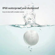 Rilevatore di perdite d'acqua Zigbee WiFi Sensore di allarme per acqua Supporto app Tuya / Google Assistant / Aleax / Yandex Alice, Zigbee WiFi