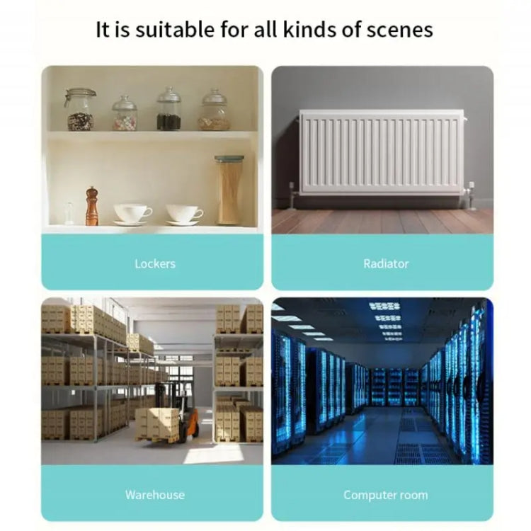 Rilevatore perdite acqua Zigbee WiFi compatibile Tuya