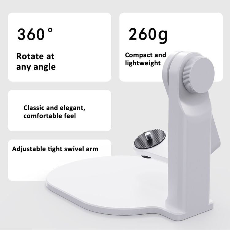 Supporto proiettore rotante a 360 gradi in ABS e alluminio