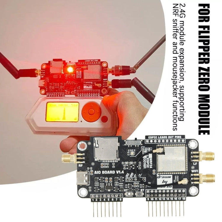 Modulo espansione multifunzione WIFI NRF24 ESP32 3 in 1