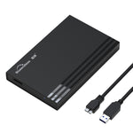 SSD esterno per laptop senza attrezzi Blueendless MR23S SATA da 2,5 pollici per disco rigido mobile, USB3.0, Type-C