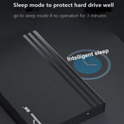 SSD esterno per laptop senza attrezzi Blueendless MR23S SATA da 2,5 pollici per disco rigido mobile, USB3.0, Type-C