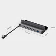 Per Steam Deck/ROG Blueendless DS601 Type-C Console di gioco Base HUB Docking Station, 6-in-1 DS601