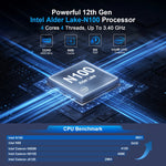 HYSTOU P09B-J4125-4L 8 GB DDR4 + 128 GB SSD Computer industriale Percorso morbido da mini console server HTPC multi-rete 2.5G, With EU Adapter, With US Adapter, With UK Adapter