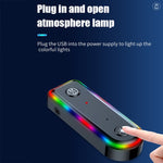 Q3 Adattatore audio per auto con ricevitore audio Bluetooth RGB 2 in 1 RGB, Q3