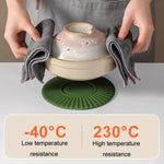 Tovagliette da cucina resistenti alle alte temperature in silicone per uso domestico