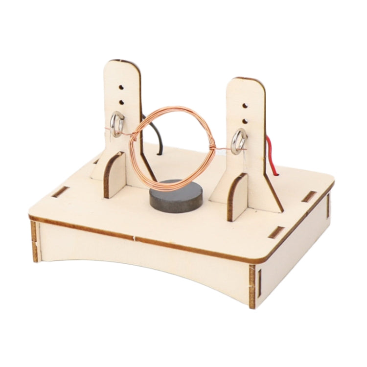 Kit di materiali per esperimenti scientifici con bobina elettromagnetica fatti a mano per alunni con motori CC fai-da-te
