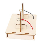 Kit di materiali per esperimenti scientifici con bobina elettromagnetica fatti a mano per alunni con motori CC fai-da-te