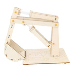 Escavatore idraulico in legno Alunni Fai da te Tecnologia Piccola produzione Esperimento scientifico Materiali, Wooden Hydraulic Excavator