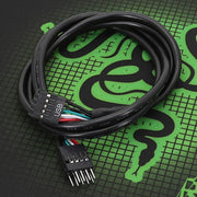 Cavo di prolunga USB 2.0 da 9 pin per scheda madre Cavo a doppia schermatura 26 AWG, 20cm, 30cm, 50cm, 60cm