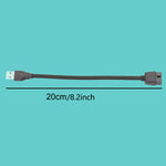 Cavo adattatore USB-A maschio a 9 pin della scheda madre integrato per dati RGB e porta U esterna, USB-A Male To 9Pin