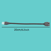 Cavo adattatore USB-A maschio a 9 pin della scheda madre integrato per dati RGB e porta U esterna, USB-A Male To 9Pin