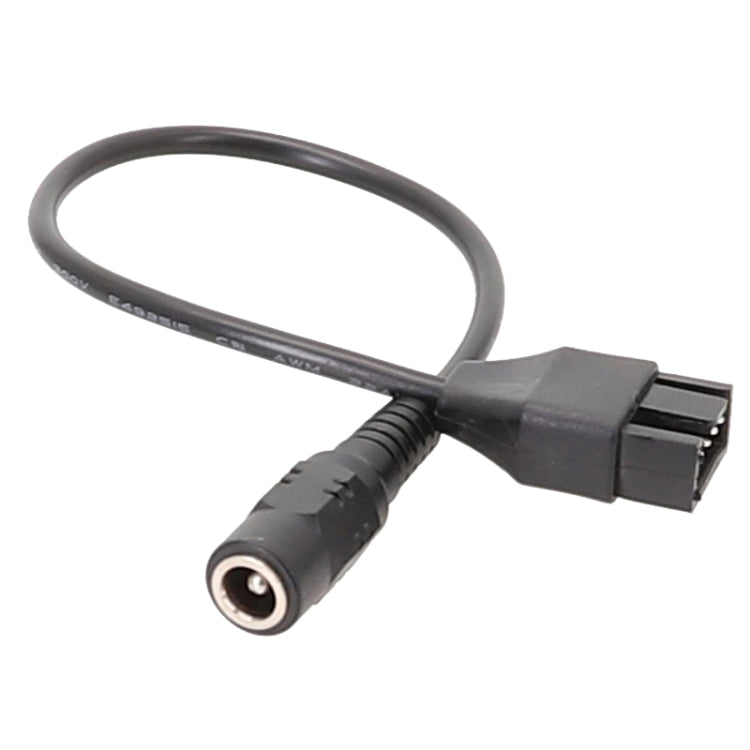 Adattatore di alimentazione DC5521 al cavo della ventola a 4 pin per custodia del computer da 12 V, DC5521 To 12V 4Pin