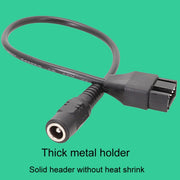 Adattatore di alimentazione DC5521 al cavo della ventola a 4 pin per custodia del computer da 12 V, DC5521 To 12V 4Pin