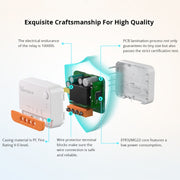 SONOFF ZBMINI L2 Single Fire Dual Control Modulo interruttore on/off intelligente Interruttore di controllo vocale remoto per telefono cellulare