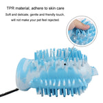 Histotree Pet Spazzola per la pulizia delle zampe del cane multifunzionale con tazza per il lavaggio dei piedi, Small (Pink), Small (Purple), Small (Blue), Large (Pink), Large (Purple), Large (Blue)
