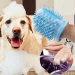 Histotree Pet Spazzola per la pulizia delle zampe del cane multifunzionale con tazza per il lavaggio dei piedi, Small (Pink), Small (Purple), Small (Blue), Large (Pink), Large (Purple), Large (Blue)