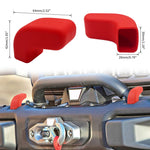 Per 07-23 Jeep Wrangler JK/JL/JT Copertura del gancio del rimorchio del paraurti anteriore