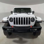 Per 07-23 Jeep Wrangler JK/JL/JT Copertura del gancio del rimorchio del paraurti anteriore