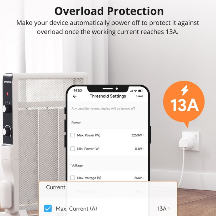 Presa WiFi intelligente SONOFF S60TPF EU e S60TPG UK