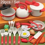 Simulazione per bambini Cucina Cucina Giocattoli Finta di giocare Set di giocattoli educativi, 29pcs / Set, 60pcs / Set, 73pcs / Set, 90pcs / Set