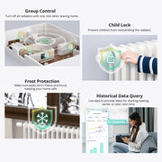 SONOFF TRVZB Zigbee Valvola di controllo della temperatura Riscaldamento intelligente Antigelo APP Controllo remoto