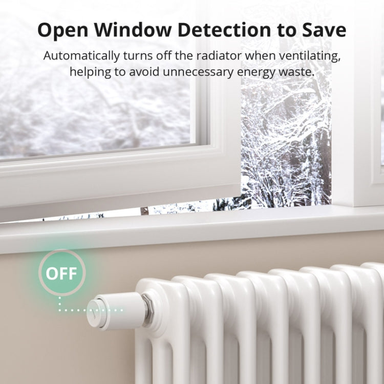 Valvola termostatica Zigbee 3.0 per riscaldamento smart