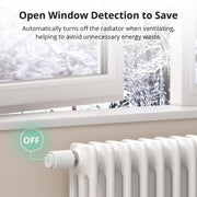 SONOFF TRVZB Zigbee Valvola di controllo della temperatura Riscaldamento intelligente Antigelo APP Controllo remoto