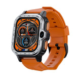 LOKMAT APPLLP 4 MAX Smart Watch Bluetooth con scheda Wi-Fi di rete completa Android 8.1 da 2,02 pollici, 2G+16G(Navy Blue), 2G+16G(Silver)