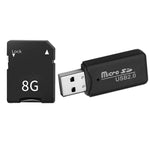 Scheda memoria con lettore per fotocamera CCD D7