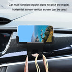 Gancio portaoggetti per poggiatesta posteriore porta cellulare multifunzionale per auto