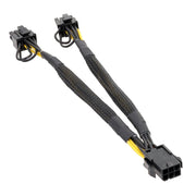 Set di schede grafiche da 6 pin a doppia scheda grafica da 8 pin, adattatore per cavo di alimentazione da uno a due, 6Pin To Dual 8Pin