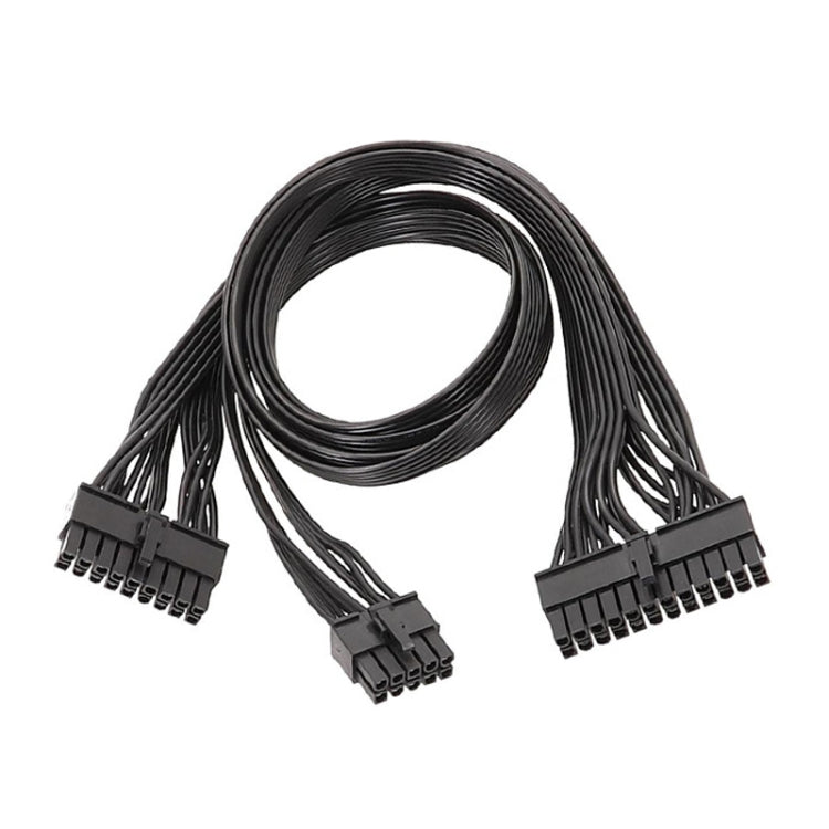 Per EVGA 10Pin / 18Pin a 24Pin Cavo piatto Modulo cavo Scheda grafica Blocco cavo, 60cm For EVGA