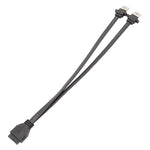 Cavo da pannello USB 3.0 della scheda madre Cavo piatto dati anteriore da 19 pin a doppia porta A femmina, 30cm, 50cm, 80cm